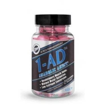 Hi-Tech Pharmaceuticals - 1-AD 60 Tablets - Powerful Anabolic for Muscle Growth Hi-Tech Pharmaceuticals