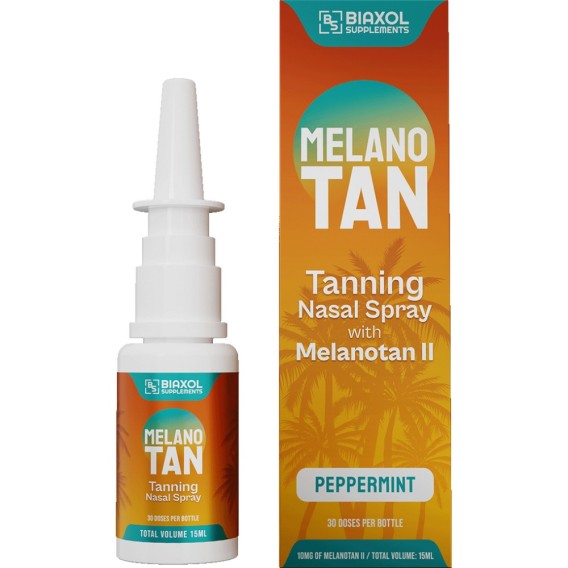 MELANOTAN II NASAL SPRAY IN BOTTLE Biaxol Supplements